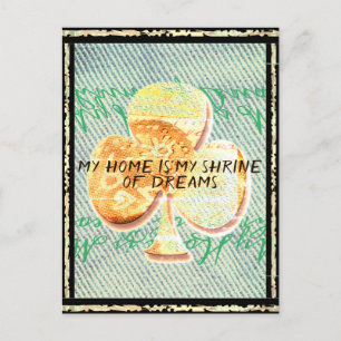 Postale Carte Junction No 6 : Ma maison est mon sanctuaire