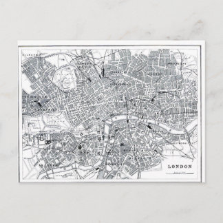 Postale Carte Londres