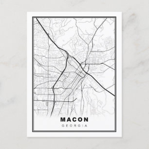 Postale Carte Macon