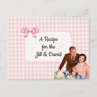 Carte Mariage Recette de nappes rose
