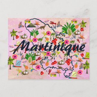 Postale Carte Martinique
