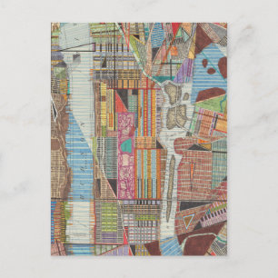 Postale Carte moderne de New York III