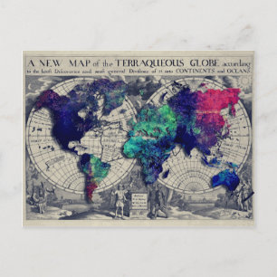 Postale carte mondiale 15