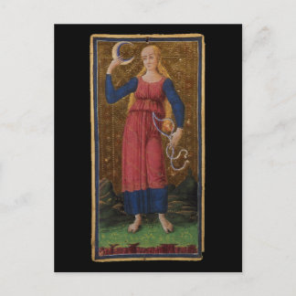 Postale Carte Moon Tarot