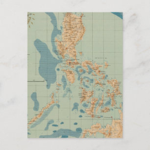 Postale Carte n° 4 orographique