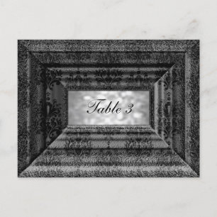 Postale Carte Numéro de tableau de nuance Monteuxe