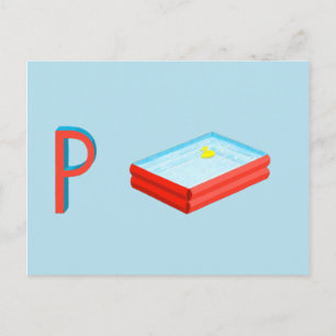 Postale Carte Paddle Pool
