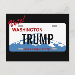 Postale Carte personnalisée Trump