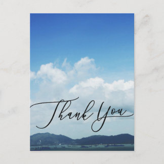 Postale carte photo, carte de remerciements
