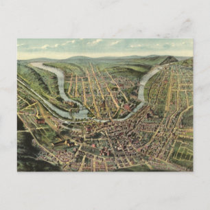 Postale Carte picturale vintage de Cumberland MD (1906)