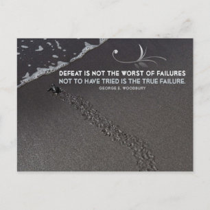 Postale Carte Post Inspiration True Échec