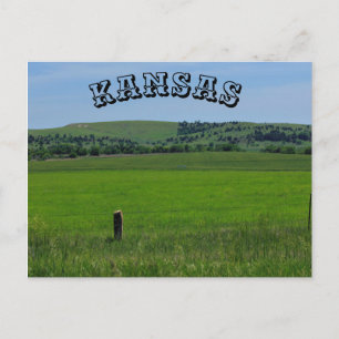 Postale CARTE POST Kansas Green Meadow