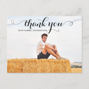 POSTALE CARTE POST MODERNE MERCI GRADUD