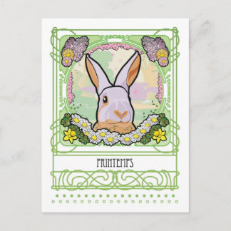 POSTALE CARTE POST PRINTEMPS