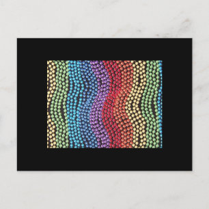 POSTALE CARTE POST RETRO 1950 / 1960 POP-BEAD