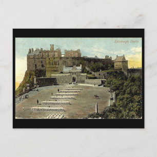 Postale Carte postale, Château d'Édimbourg