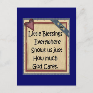 Postale Carte postale-christianisme petites bénédictions