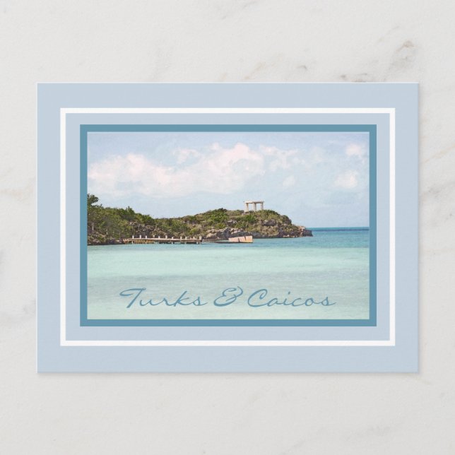 Postale carte postale, FOURNISSEURS, TURQUES ET ÎLES CAÏCO (Devant)