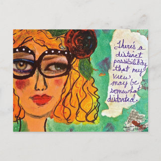 POSTALE CARTE POSTALE-IL Y A UNE POSSIBILITÉ QUE MON POINT
