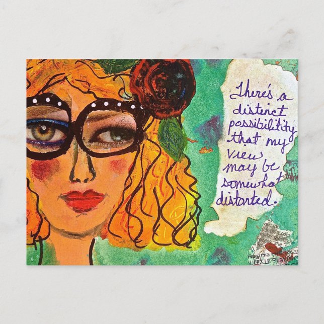 POSTALE CARTE POSTALE-IL Y A UNE POSSIBILITÉ QUE MON POINT (Devant)