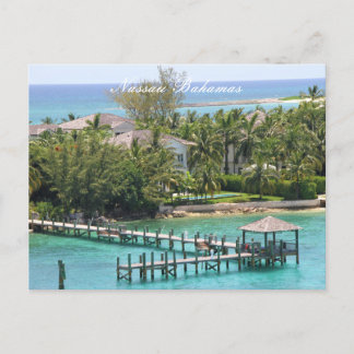 Postale Carte postale, Nassau Bahamas, Photographie 