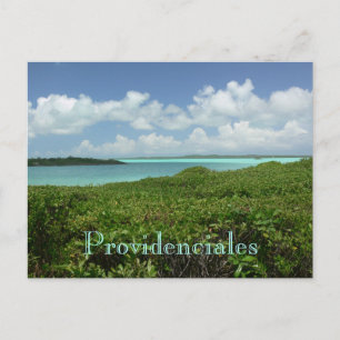 Postale carte postale, "PROVIDENCIALES/TURQUES & ÎLES CAÏC