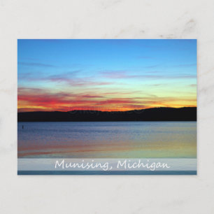 Postale Carte postale/Rocks Pictures Sunrise