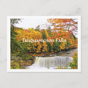 POSTALE CARTE POSTALE, TAHQUAMENON TOMBES /TOMBÉE COULEUR