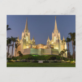 Postale Carte postale: Temple LDS de San Diego Image du so