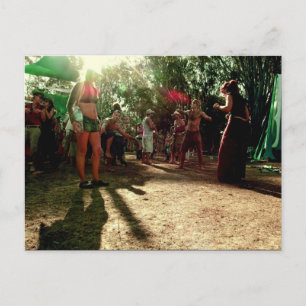 Postale CARTE POSTCARD Tribal GrooViN