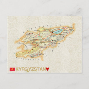 Postale CARTE POSTCARDS ♥ Kirghizistan
