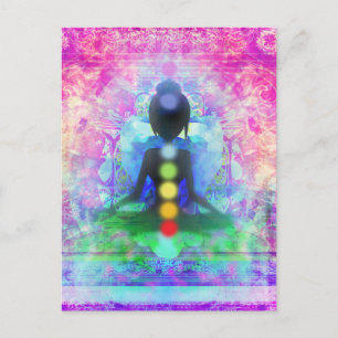 Postale Carte postérieure au yoga