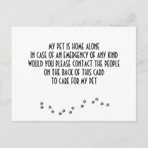 POSTALE CARTE POUR "VOTRE ANIMAL" EN COQUE VOUS AVEZ UNE U