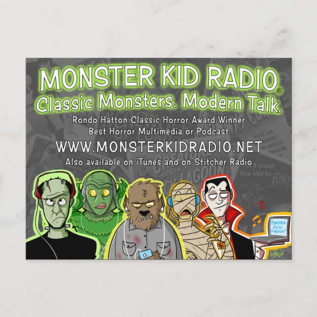 Postale Carte radio Kid (Devant)