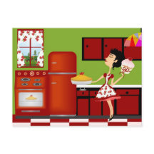 Carte Recette Rétro