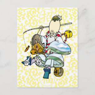Postale Carte Rodeo Jurojin Newyears
