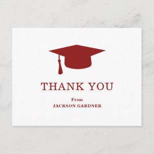 Postale Carte simple Mortier Bourgogne Moderne Graduation