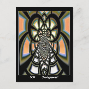 Postale Carte Tarot du jugement