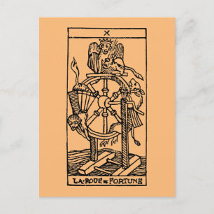 Postale Carte Tarot : Fortune