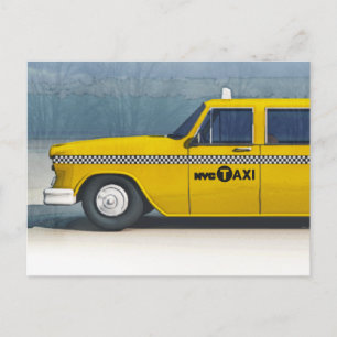 Postale Carte Taxicab