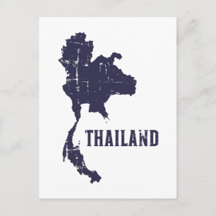 Postale Carte Thaïlande
