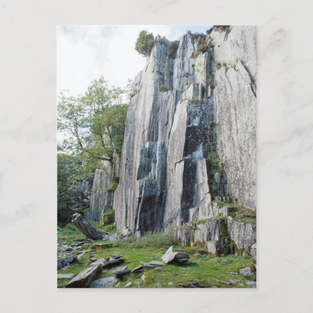 Postale Carte Tilberthwaite Quarry abandonnée (Devant)