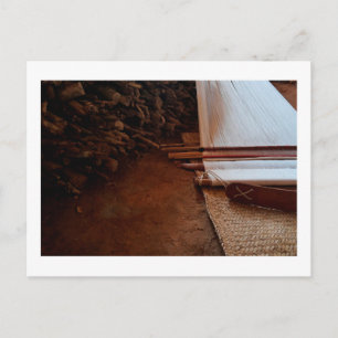 Postale Carte Tissage - Uekani