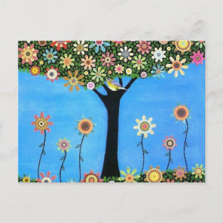 Postale Carte Tree of Beauty Post