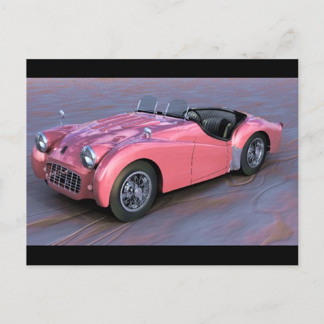Postale Carte TriumphTr3-3gtr (Devant)