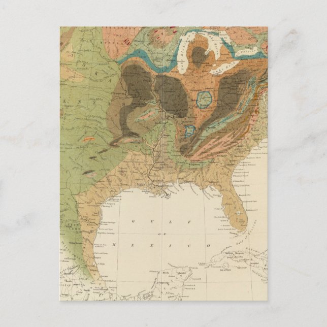 Postale Carte USA de Geol (Devant)