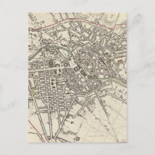 Postale Carte vintage de Berlin (1833)