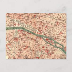 Postale Carte vintage de Paris France (1910)