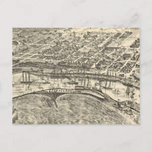 Postale Carte vintage de San Pedro (1902)