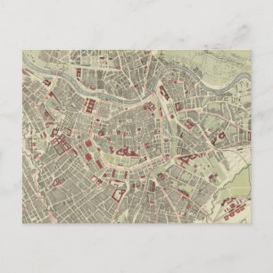 Postale Carte vintage de Vienne Autriche (1883)